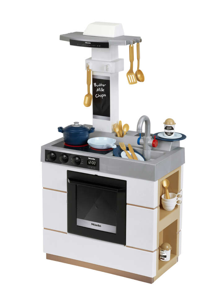 klein Miele Kinder-Spielküche Kücheninsel Salt & Pepper